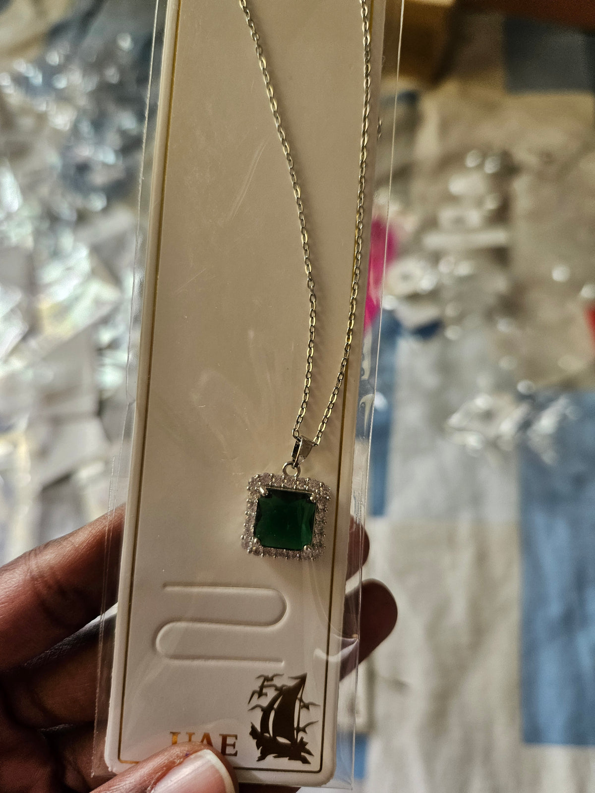 Silver necklaces