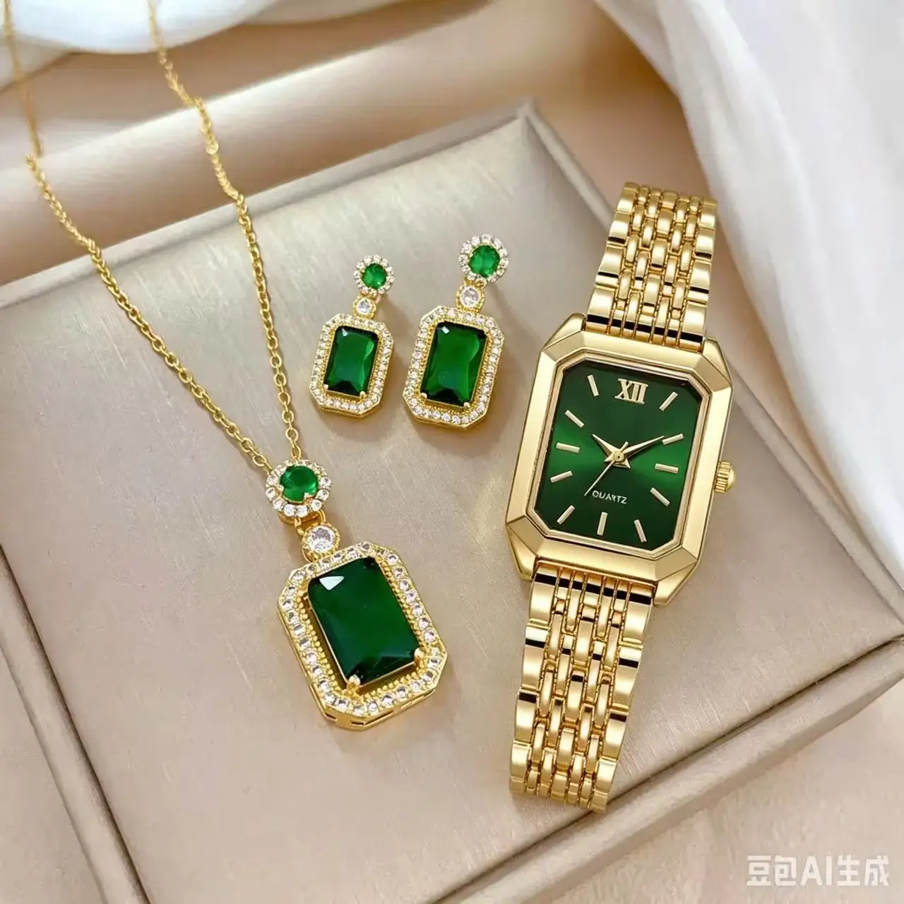 PREORDER-Quartz Green-gold