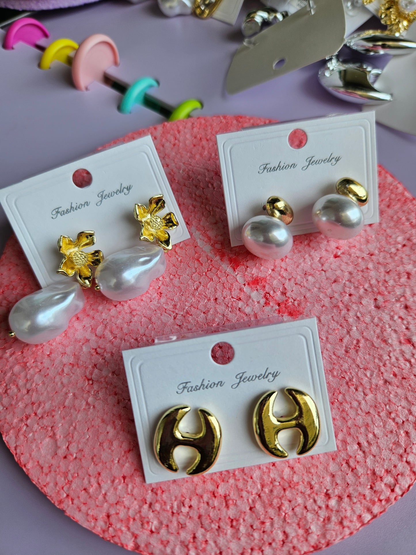 Single earrings