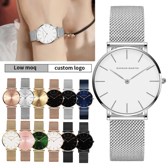 Hanna Martin Stainless steel watches