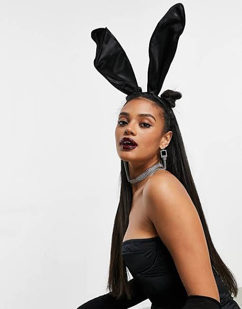 Satin bunny ears