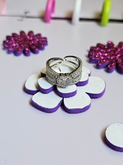 Gold plated rings