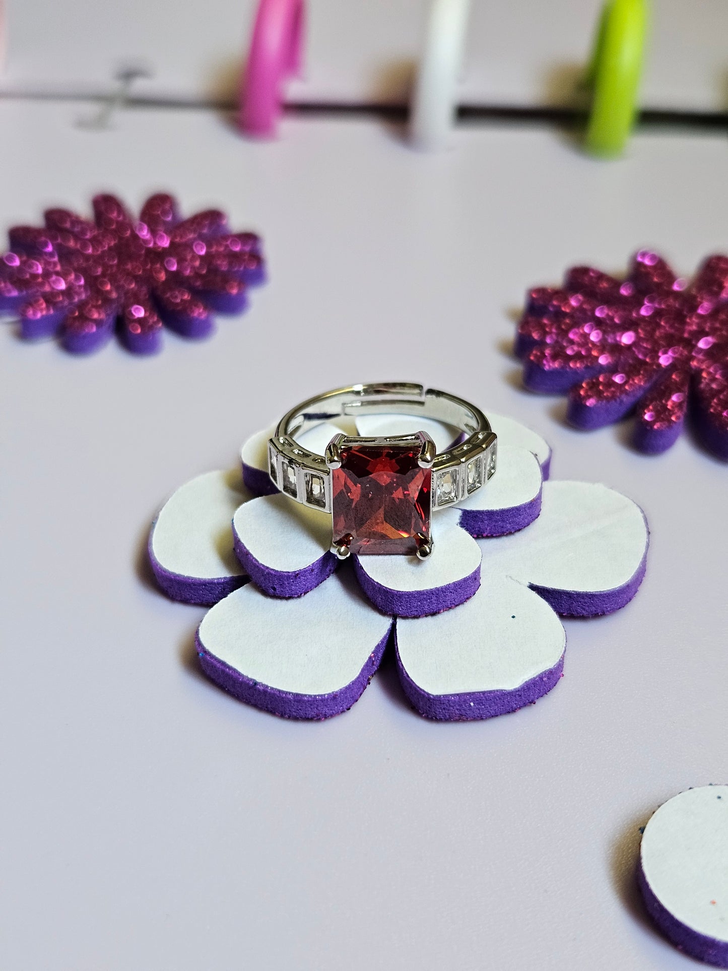Gold plated rings