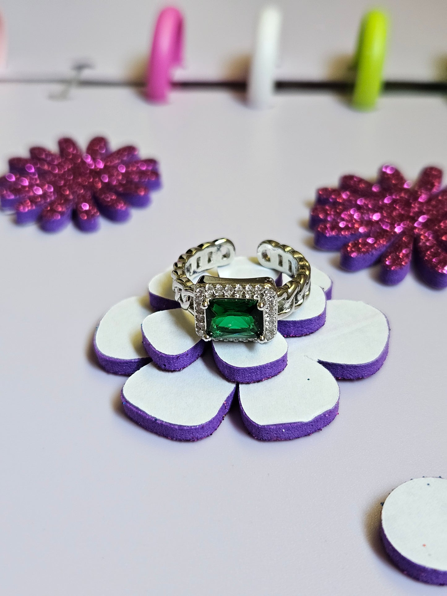 Gold plated rings