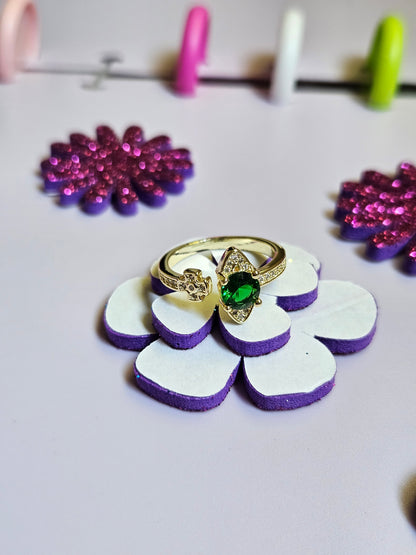 Gold plated rings