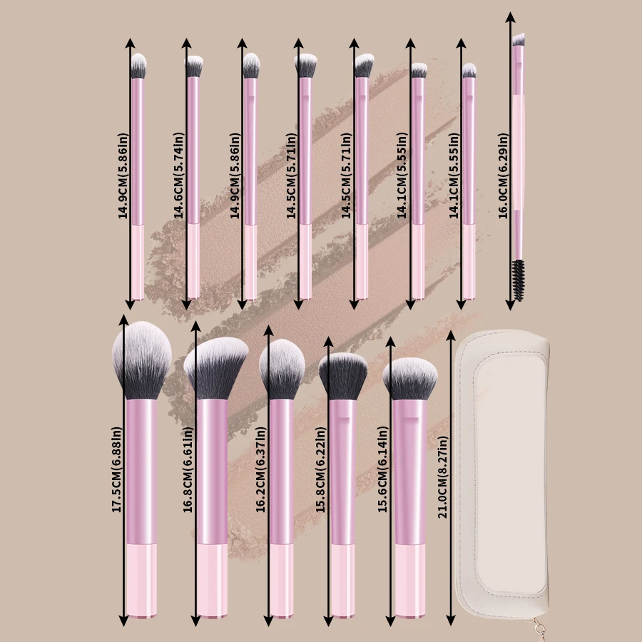 Preorder-Brush kit,13 with pouch