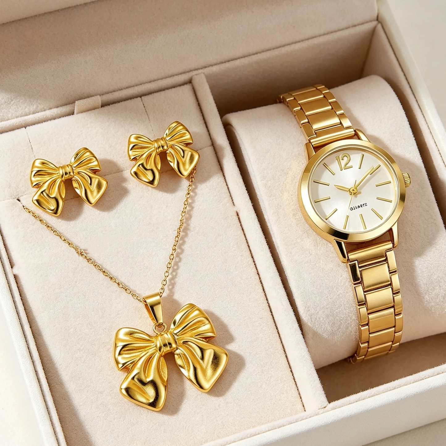Preorder-White and gold